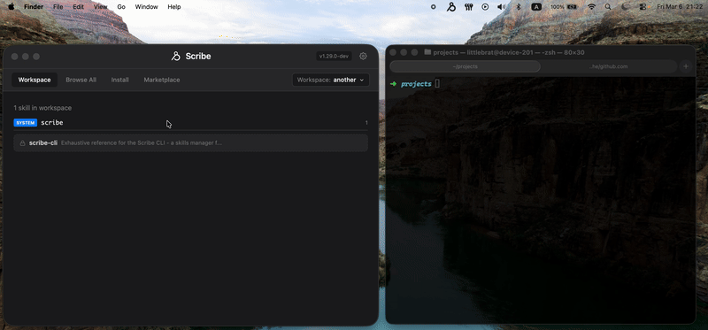 Scribe demo
